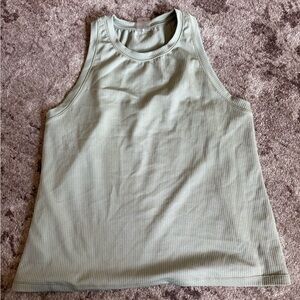 Sage Green Ribbed Tank Top
